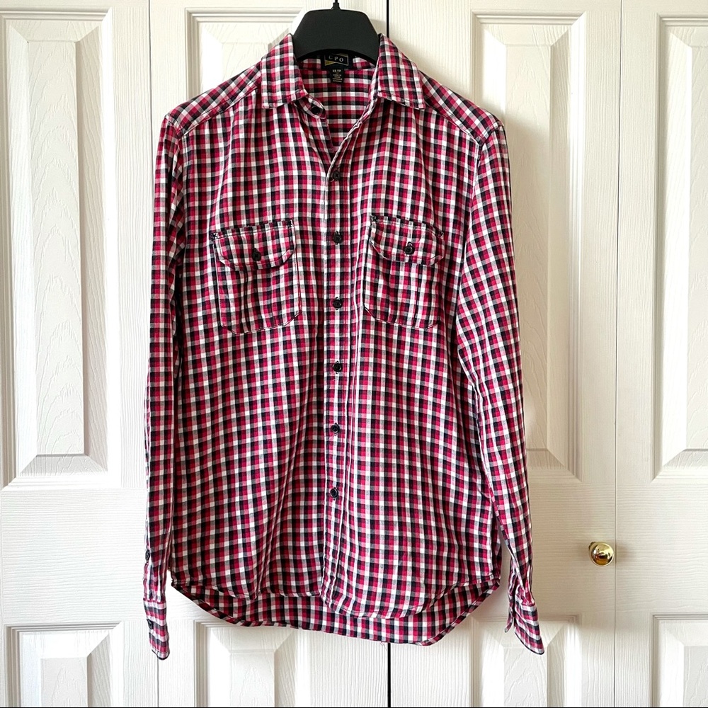 3/$30 Guys Plaid Shirt